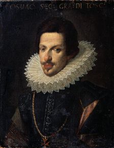 Portrait of Grand Duke of Tuscany Cosimo II de Medici 17th century. Artist: Justus Sustermans