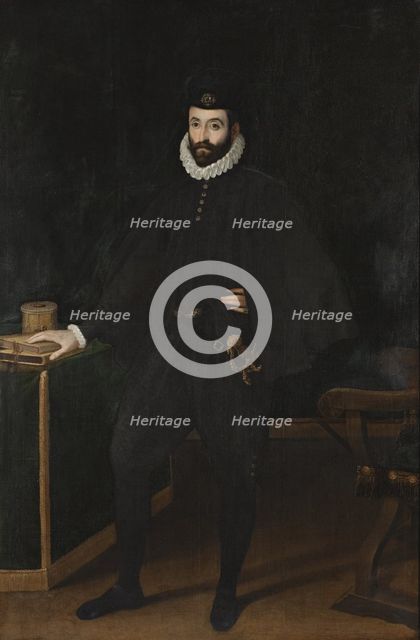 Portrait of Grand Duke of Tuscany Francesco I de' Medici (1541-1587). Artist: Anguissola, Sofonisba (ca. 1532-1625)