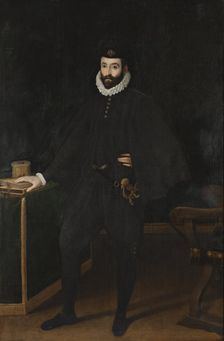 Portrait of Grand Duke of Tuscany Francesco I de Medici (1541-1587). Artist: Anguissola, Sofonisba (ca. 1532-1625)