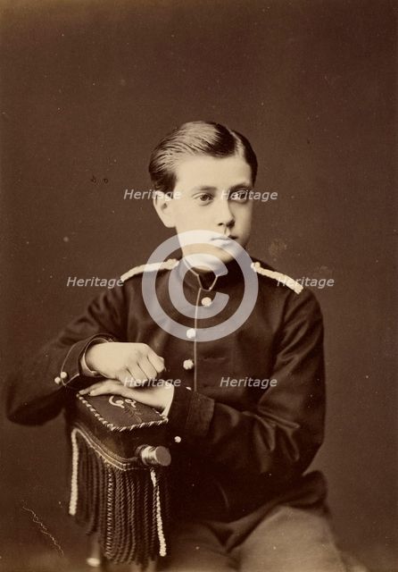 Portrait of Grand Duke Paul Alexandrovich of Russia (1860-1919), 1874.