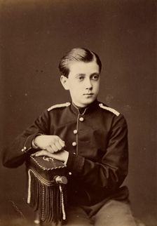 Portrait of Grand Duke Paul Alexandrovich of Russia (1860-1919), 1874
