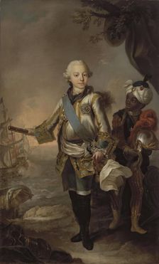 Portrait of Grand Duke Pavel Petrovich, 1765. Creator: Stefano Torelli