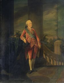 Portrait of Grand Duke Pavel Petrovich, 1773. Creator: Unknown