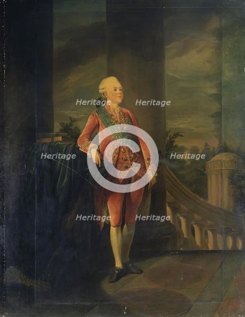 Portrait of Grand Duke Pavel Petrovich, 1773. Creator: Unknown.