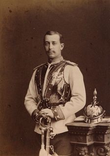 Portrait of Grand Duke Sergei Maximilianovich of Leuchtenberg (1849-1877), 1873