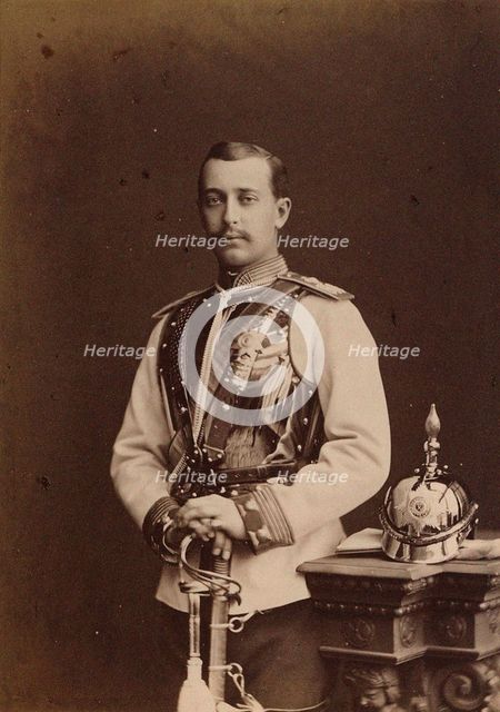 Portrait of Grand Duke Sergei Maximilianovich of Leuchtenberg (1849-1877), 1873.