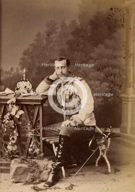 Portrait of Grand Duke Sergei Maximilianovich of Leuchtenberg (1849-1877), 1873.