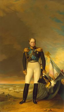 Portrait of Grand Prince Konstantin Pavlovich (1779-1831), 1834. Creator: George Dawe