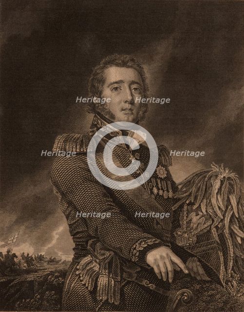 Portrait of Gregor MacGregor (1786-1845), 1822. Creator: Lizars, William Home (1788-1859).