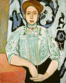 Portrait of Greta Moll, 1908. Creator: Matisse; Henri (1869-1954)