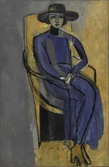 Portrait of Greta Prozor, 1916. Creator: Henri Matisse