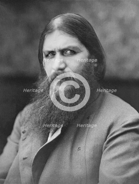 Portrait of Grigori Yefimovich Rasputin (1869-1916), 1910s.