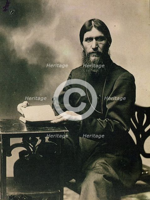Portrait of Grigori Yefimovich Rasputin (1869-1916), 1910s.