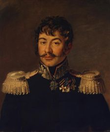 Portrait of Grigory D. Ilovaisky (1778-1847) (9th), 1824. Creators: George Dawe, Workshop of George Dawe