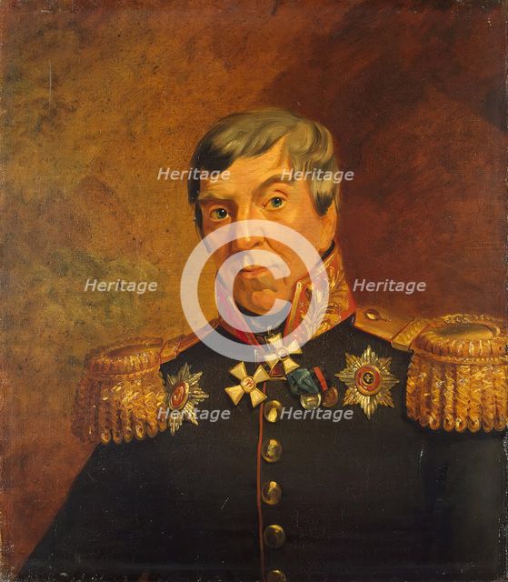 Portrait of Grigory G. Engelhardt (1759-1834), 1822. Creator: George Dawe.