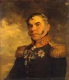 Portrait of Grigory I. Lisanevich (1756-1832), 1822. Creator: Workshop of George Dawe