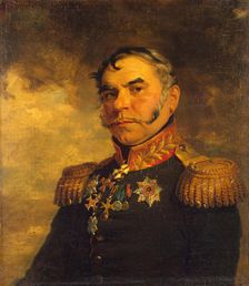 Portrait of Grigory I. Lisanevich (1756-1832), 1822. Creator: Workshop of George Dawe