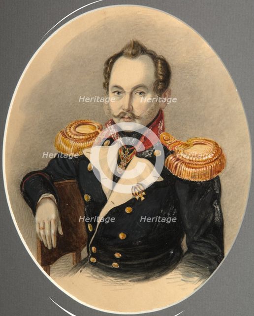 Portrait of Grigory Maximovich Rehbinder. Artist: Anonymous  