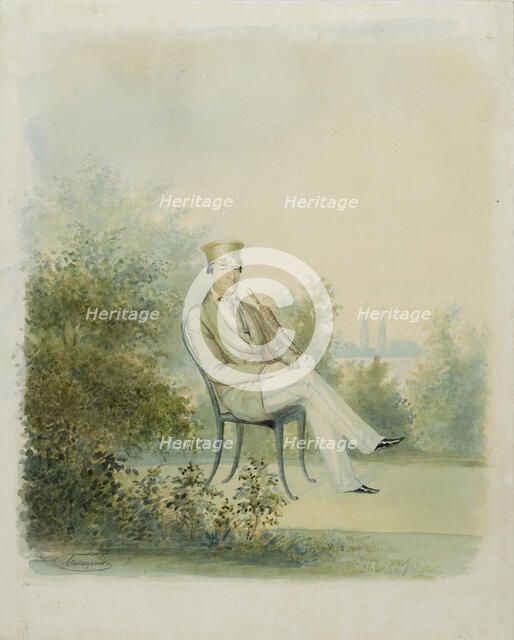 Portrait of Grigory Stepanovich Tarnovsky, End 1840s. Artist: Bezperchy, Dmitry Ivanovich (1825-1913)