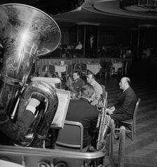 Portrait of Guy Lombardo, Starlight Roof, Waldorf-Astoria, New York, N.Y., ca. July 1947. Creator: William Paul Gottlieb