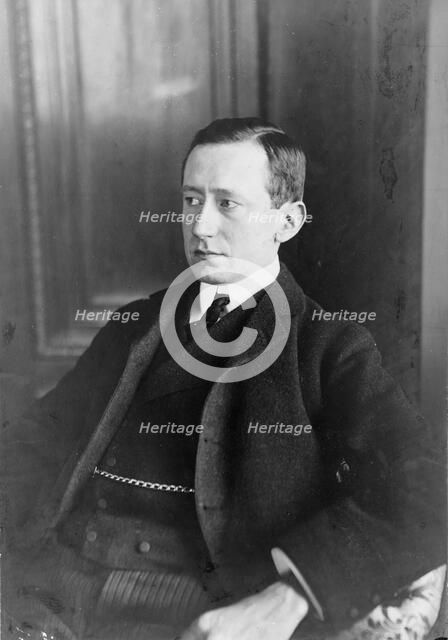 Portrait of Guglielmo Marconi (1874-1937), c. 1903. Creator: Anonymous.