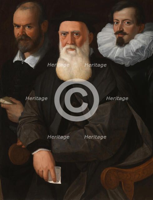 Portrait of Guido Guardi with his sons, c. 1570.