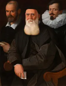 Portrait of Guido Guardi with his sons, c. 1570