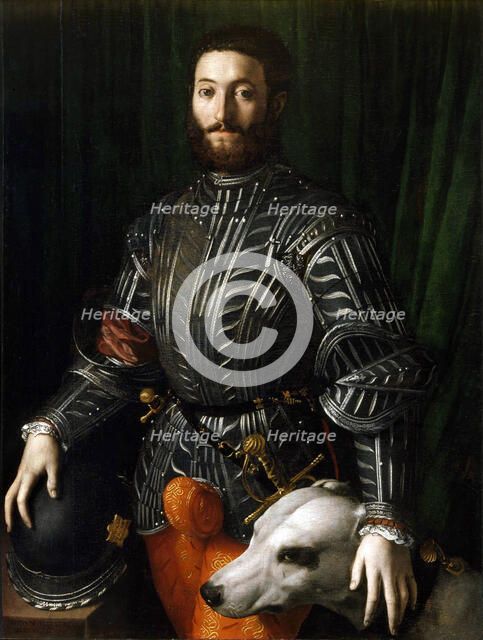Portrait of Guidobaldo II della Rovere (1514-1574), 1531. Creator: Bronzino, Agnolo (1503-1572).