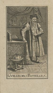 Portrait of Guillaume Postel (1510-1581) , before 1740. Creator: Anonymous