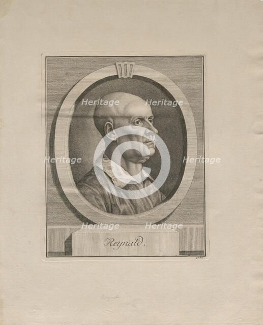 Portrait of Guillaume Thomas Raynal (1713-1796), 1780. Creator: Anonymous.