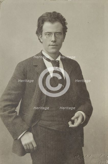 Portrait of Gustav Mahler (1860-1911), 1907.