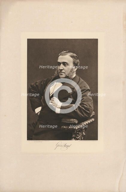 Portrait of Gustav Coppel (1830-1914), 1910. Creator: Photo studio Albert & Co, Munich  .