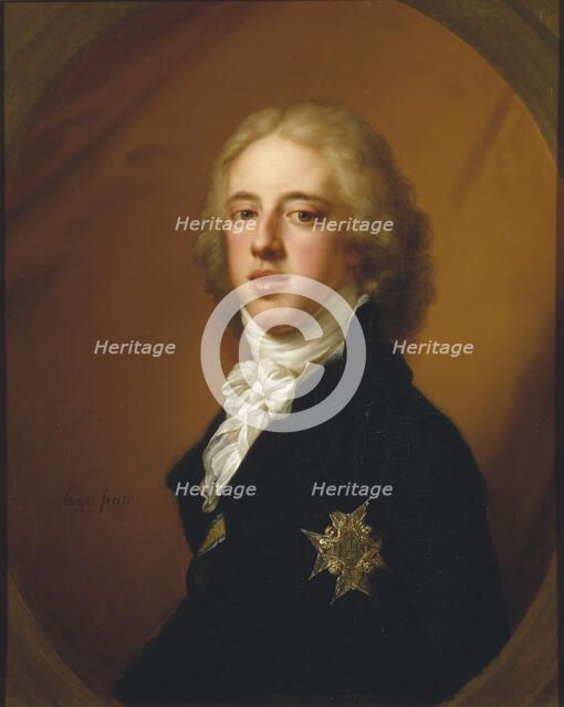 Portrait of Gustav IV Adolf of Sweden (1778-1837).