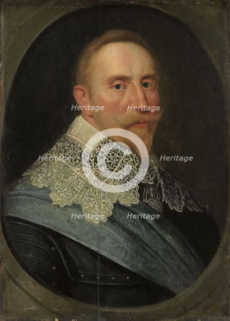 Portrait of Gustav II Adolf (1594-1632), King of Sweden, in or after c.1633. Creator: Unknown.