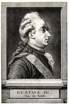 Portrait of Gustav III of Sweden, Early 19th cen.. Artist: Anonymous