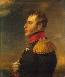 Portrait of Gustav Kh. Schele (1759/60-1820), 1824. Creator: Workshop of George Dawe