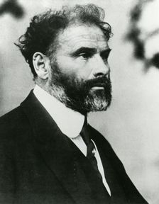 Portrait of Gustav Klimt , c. 1916. Creator: Anonymous
