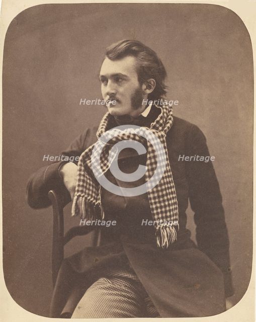 Portrait of Gustave Doré, 1856-1858. Creator: Nadar, Gaspard-Félix (1820-1910).
