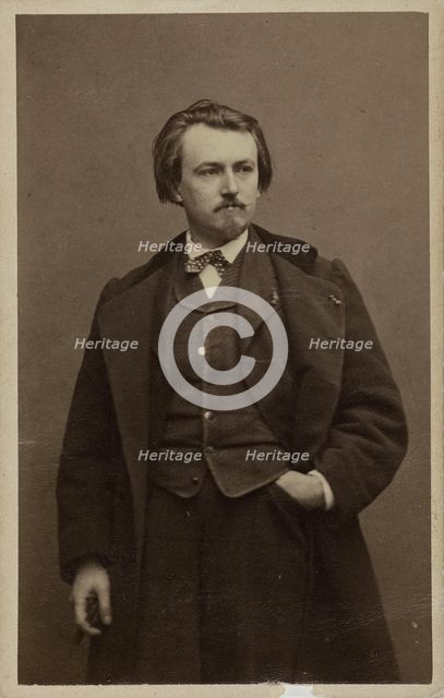 Portrait of Gustave Doré, c1865. Creator: Etienne Carjat.
