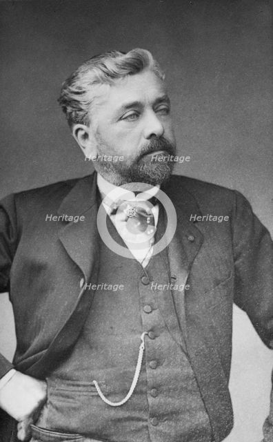Portrait of Gustave Eiffel (1832-1923), c 1889. Creator: Anonymous.