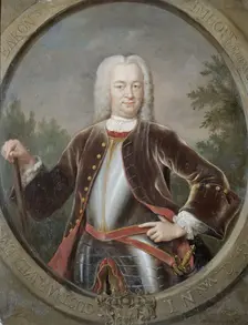 Portrait of Gustaaf Willem, Baron van Imhoff, Governor-General of the Dutch East India Company, 1742 Creator: Jan Maurits Quinkhard