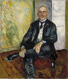 Portrait of Gustaf Schiefler, 1908. Creator: Edvard Munch