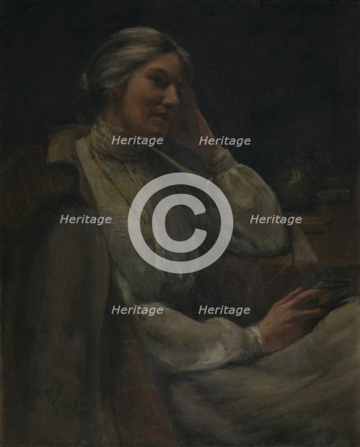 Portrait of D.K. Richmond, 1903. Creator: Norman Garstin.