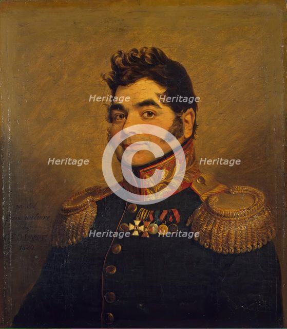Portrait of Dmitry M. Mordvinov (1773-1848), 1820. Creator: George Dawe.