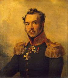 Portrait of Dmitry M. Yuzefovich (1777-1821), 1822. Creator: George Dawe