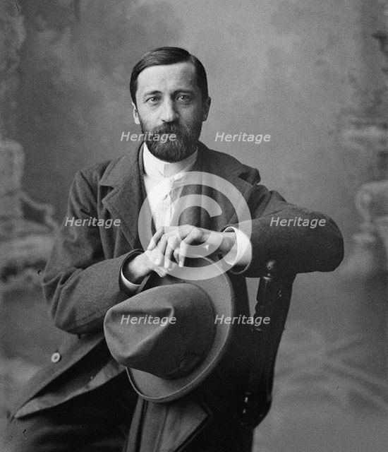 Portrait of Dmitry Merezhkovsky Artist: Dmitriev, Maxim Petrovich (1858-1948)