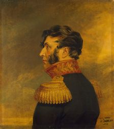 Portrait of Dmitry A. Levin (1777-1839), 1823. Creator: George Dawe