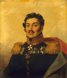 Portrait of Dmitry D. Shepelev (1771-1841), 1824. Creator: Workshop of George Dawe