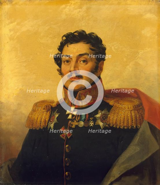 Portrait of Dmitry D. Shepelev (1771-1841), 1824. Creator: Workshop of George Dawe.