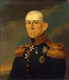 Portrait of Dmitry I. Pyshnitsky (1764-1844), 1833. Creator: George Dawe